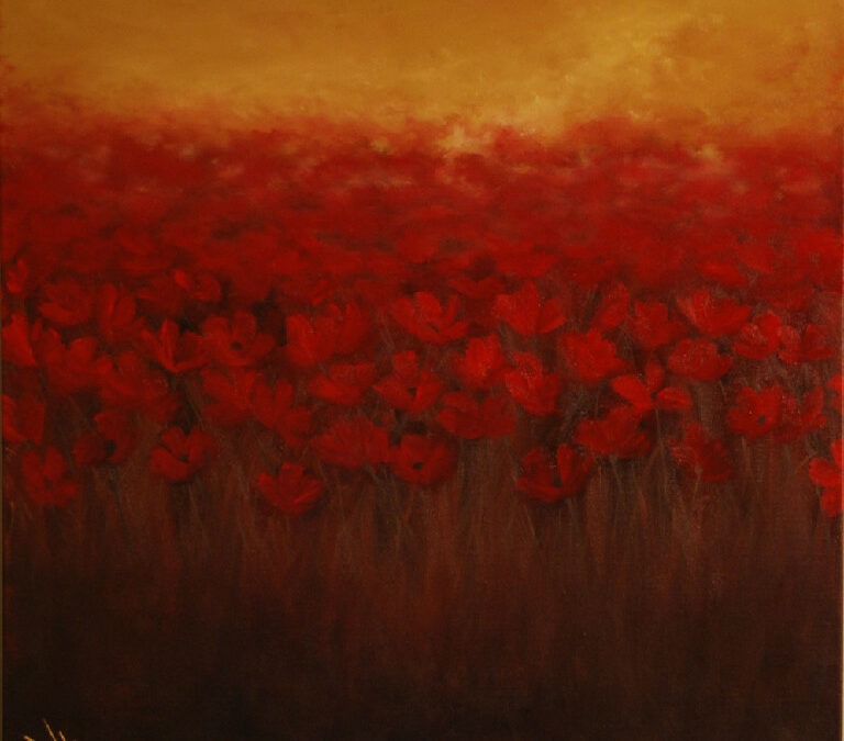 Red Blooms wins honorable mention + New work